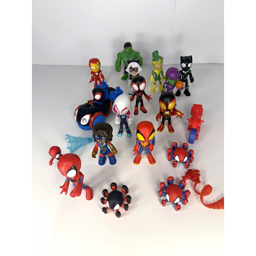 Marvel Spidey / Spiderman Figurine Lot *Read Description*
